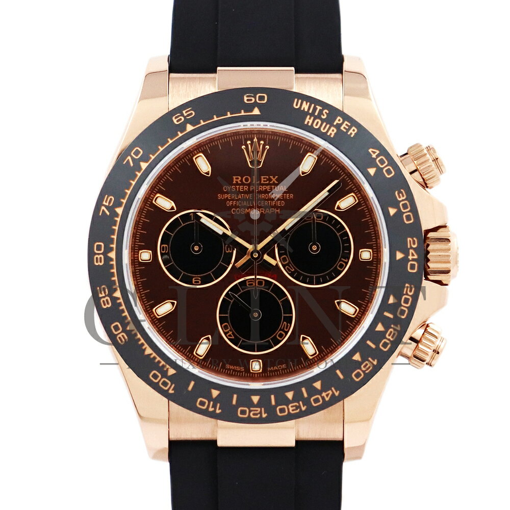 ロレックス（ROLEX）デイトナ 116515LN チョコレート・ブラック文字盤 〔2021年10月/ランダムシリアル〕〔メンズ〕〔腕時計〕【中古】