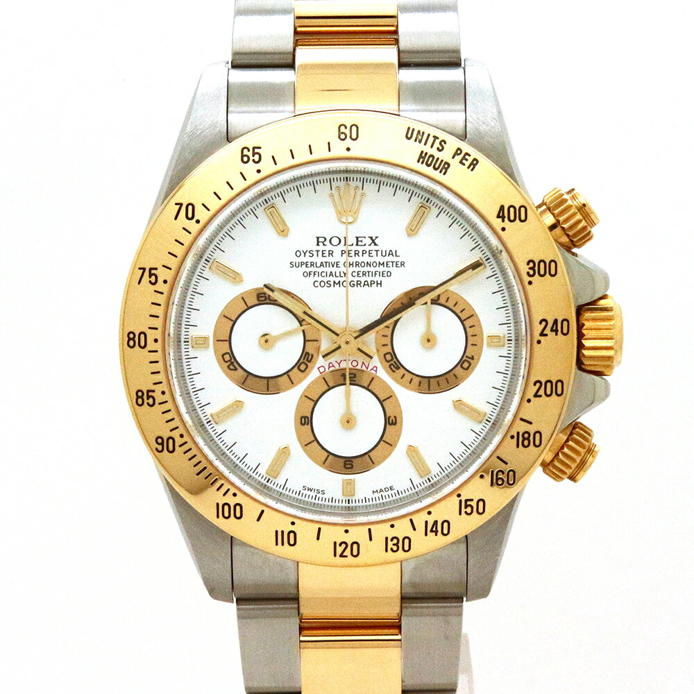 ロレックス（ROLEX）デイトナ 16523 ロレゾール ステンレス×イエローゴールド 〔1999年頃の製造/A番〕〔メンズ〕〔腕時計〕【中古】