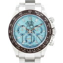 ロレックス（ROLEX）コスモグラフ デイトナ プラチナ アイスブルー8Pバゲットダイヤモンド＆3Pダイヤモンド 116506A 〔2015年3月/ランダムシリアル〕〔メンズ〕〔腕時計〕【中古】