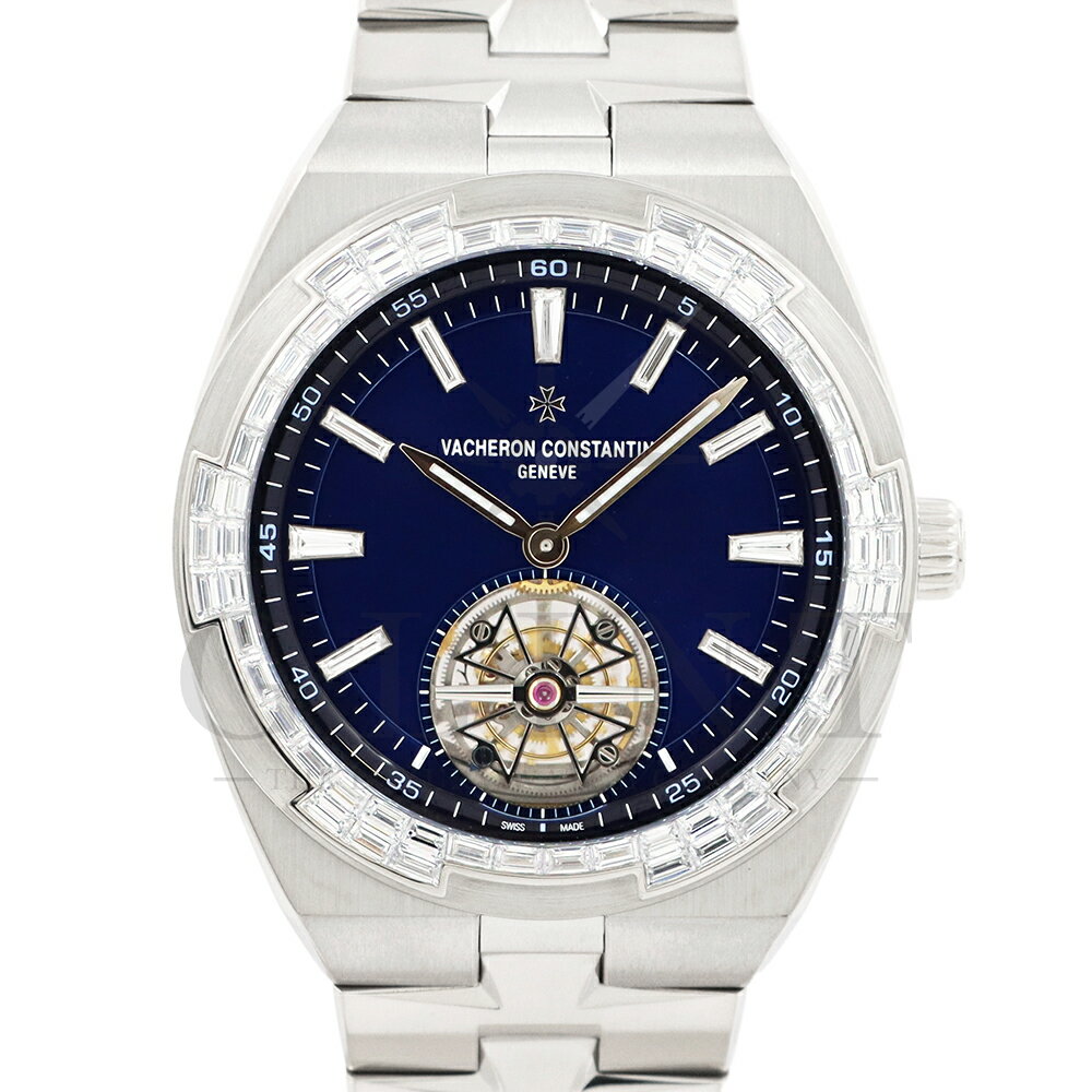 ヴァシュロンコンスタンタン(VACHERON CONSTANTIN)オーヴァーシーズ トゥールビヨン ハイジュエリー 6007V/210G-B955〔メンズ〕〔...