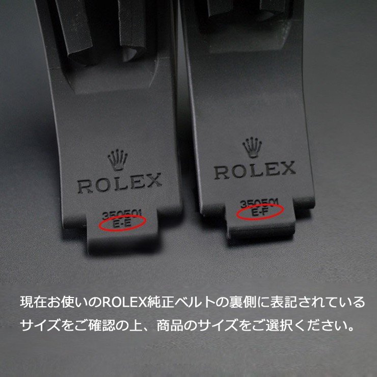 ラバーB（RUBBERB）ロレックス デイトナ オイスターフレックスモデル専用ラバーベルト アリゲーター ※時計、バックルは付属しません