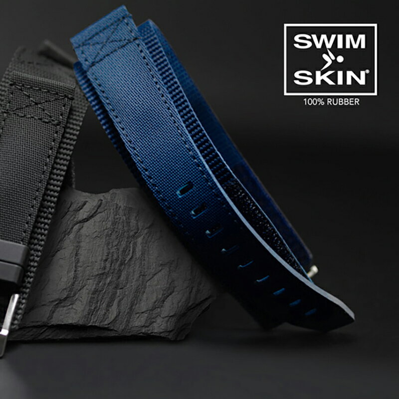 ラバーB（RUBBERB）チューダー ブラックベイ58（フィフティエイト）39mm専用ラバーベルト ツイル【尾錠付き】※時計は付属しません