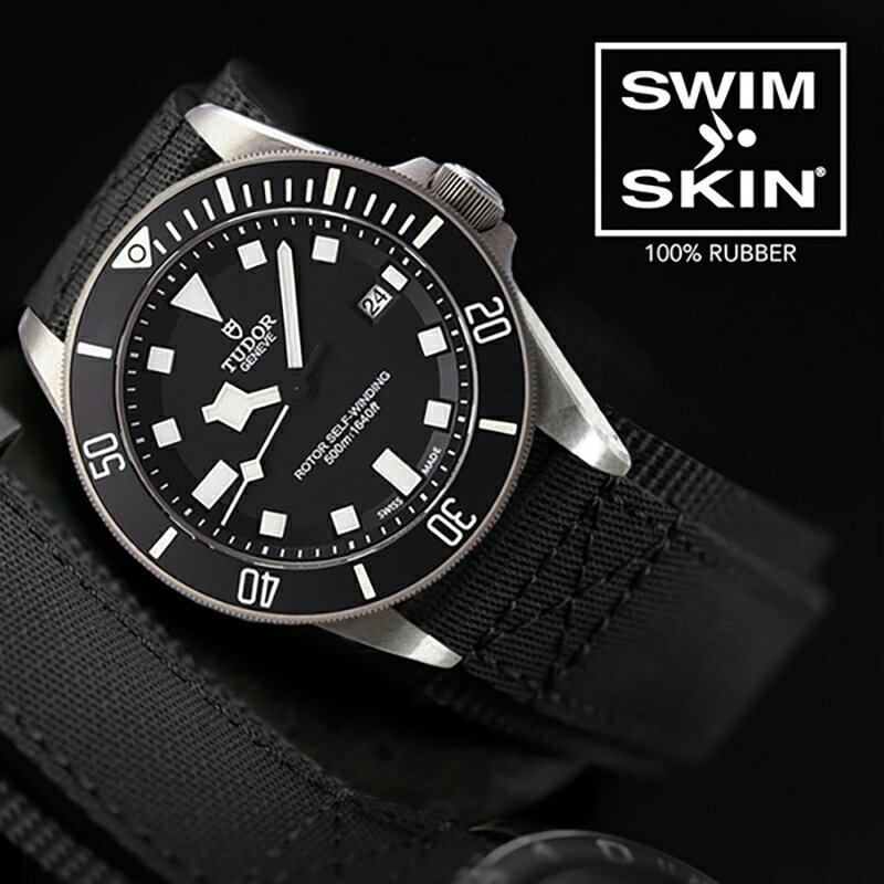 ラバーB（RUBBERB）チューダー ペラゴス 42mm専用ラバーベルト【尾錠付き】※時計は付属しません