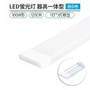 LED蛍光灯器具 一体型 1本 100W形120cm 対応品 5000K 昼白色 照明 天井 高輝度 発光 省エネ 照明 ライト 工事必要 商品