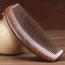 【スーパーSALE限定】くし 櫛 ブラシ ヘアブラシ 木製 絡まない サンダルウッド 高級 ヘアケア サラサラ 頭皮マッサージ ギフト お祝いの品 プレゼント(4)