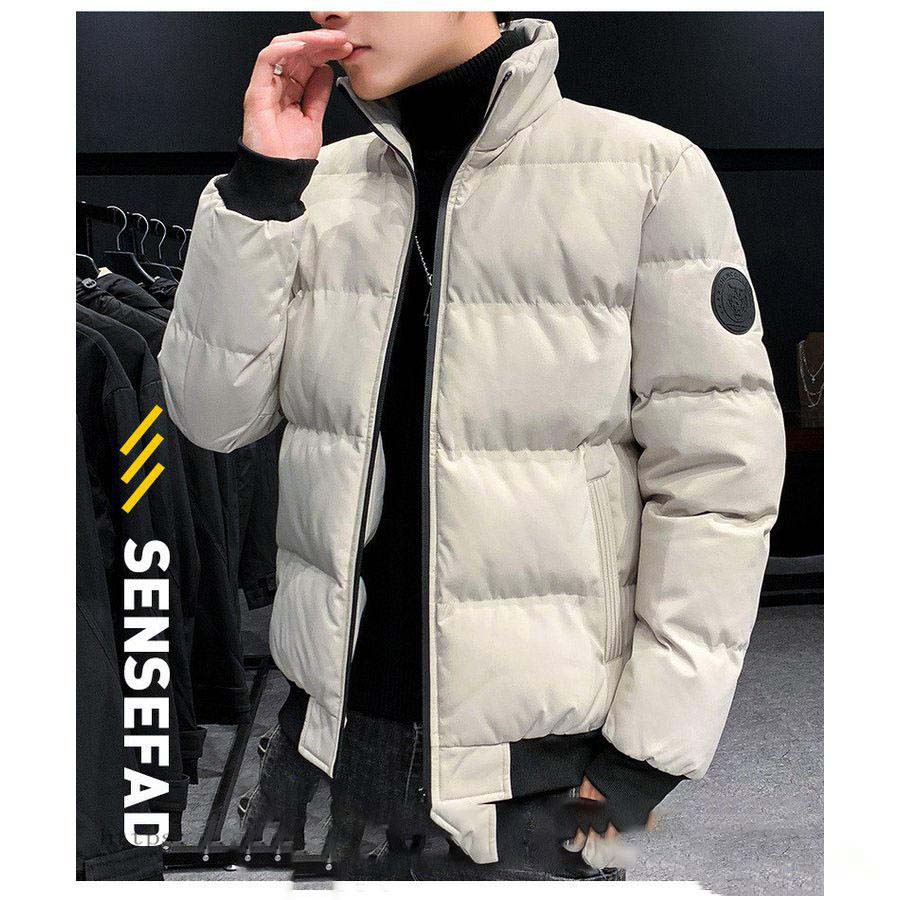 ダウンジャケット メンズ ダウンコート ボリュームネック ストリート 立襟 軽量 保温 アウター 防寒 防風 冬服 冬 彼氏 男性 ジャンパー おしゃれ あったか