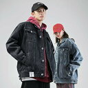 2025春新作 メンズ服 男女兼用 デニム ジャケット アウター カジュアル ストリート系