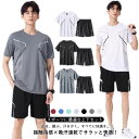 半袖 夏用 セットアップ スポーツセット スポーツセット 上下セット トレーニングウェア ランニングウェア ジムウェア フィットネス ショートパンツ