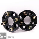 鍛造ワイドトレッドスペーサー2枚組 4H-100-P1.25-15mm 内径56.1mm カラー選択(黒/銀/金) / 高品質 陽極酸化皮膜処理 SCM440鋼...