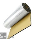 【6/22〜6/30 全品10%OFFクーポン】デッドニング用制振シート アルミ加工 ロールタイプ長10m×幅1m×厚10mm / デッドニングキット 振動 防...