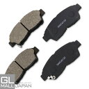 【FUNJOB】ブレーキパッド 左右4枚1セット STBP-101 / ブレーキ鳴き止めグリス付 NAO材使用 オーガニック素材