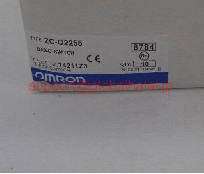 新品【東京発★適格請求書★税込】10個入りセット OMRON/オムロン リミットスイッチ ZC-Q2255【6ヶ月保証】