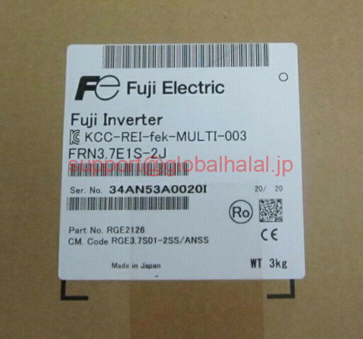 新品【東京発★適格請求書★税込】富士電機 インバーター FRN5.5E1S-2J【6ヶ月保証】 新品【東京発★適格請求書★税込】富士電機 インバーター FRN5.5E1S-2J【6ヶ月保証】