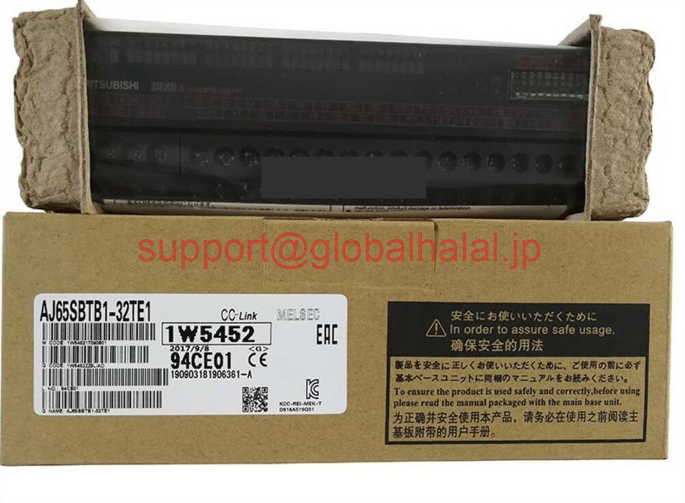 三菱電機 - 新品【東京発★適格請求書★税込】三菱 CC-Link小形タイプリモートI/Oユニット AJ65SBTB1-32TE1【6ヶ月保証】