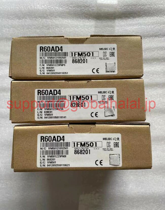 新品【東京発★適格請求書★税込】 MITSUBISHI/ 三菱 R60DA4 アナログ−デジタル変換ユニット【6ヶ月保証】