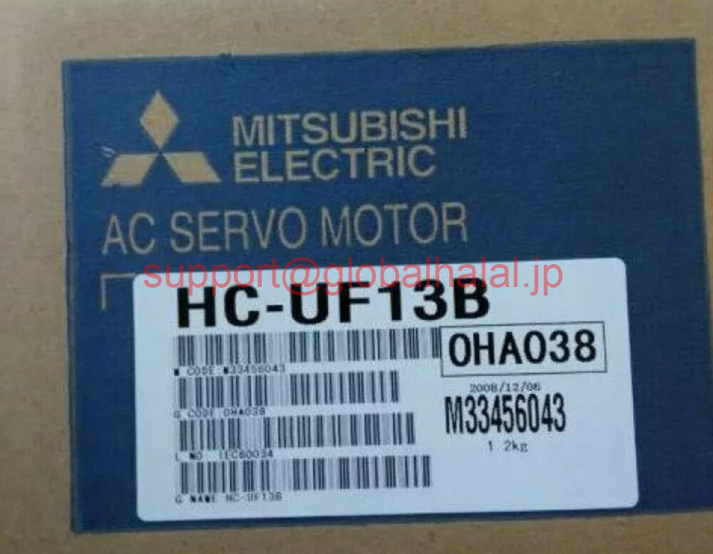 NEC - 新品【東京発★適格請求書★税込】　MITSUBISHI/三菱 HC-UF13B サーボモーター【6ヶ月保証】
