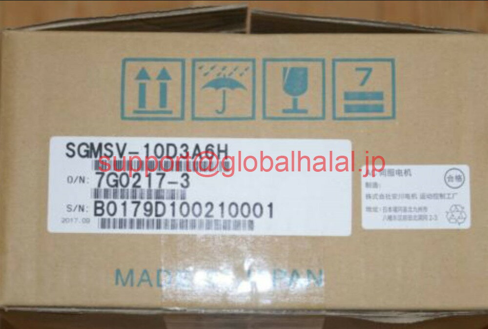 Main Unit - 新品【東京発★適格請求書★税込】 YASKAWA サーボモーター SGMSV-10D3A6H 【6ヶ月保証】