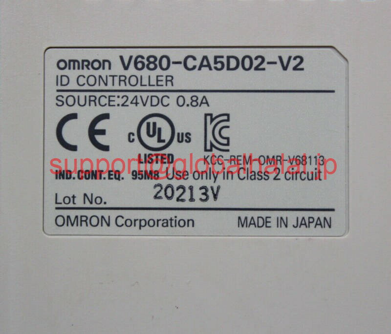 新品【東京発★適格請求書★税込】 OMRON プログラムコントローラー V680-CA5D02-V2 【6ヶ月保証】