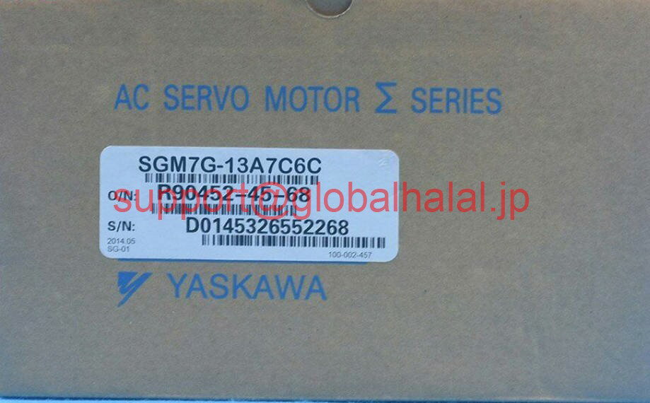 SHARP - 新品【東京発★適格請求書★税込】 安川 サーボモーター SGM7G-13A7C6C 【6ヶ月保証】