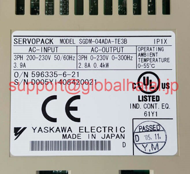 ViyKiōz YASKAWA T[{hCo[ SGDM-04ADA-TE3B y6ۏ؁z