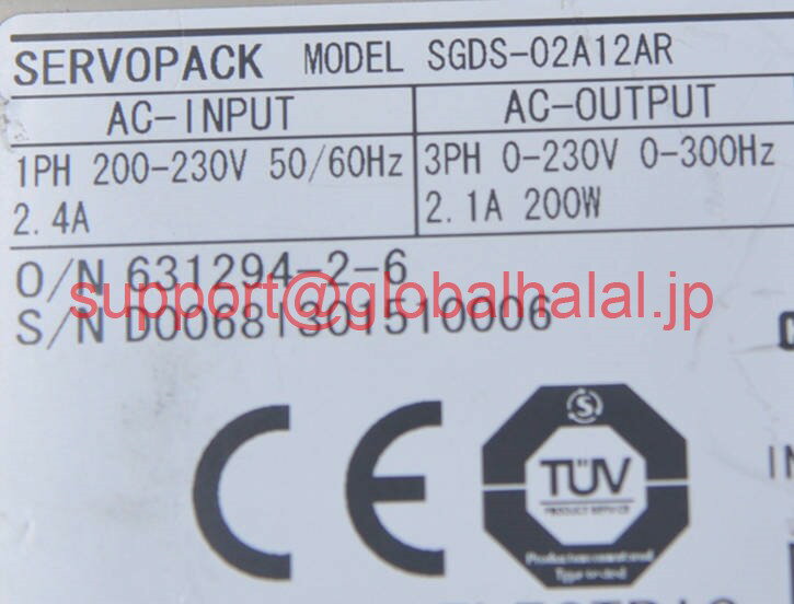 ViyKiōz YASKAWA T[{hCo[ SGDS-02A12AR y6ۏ؁z