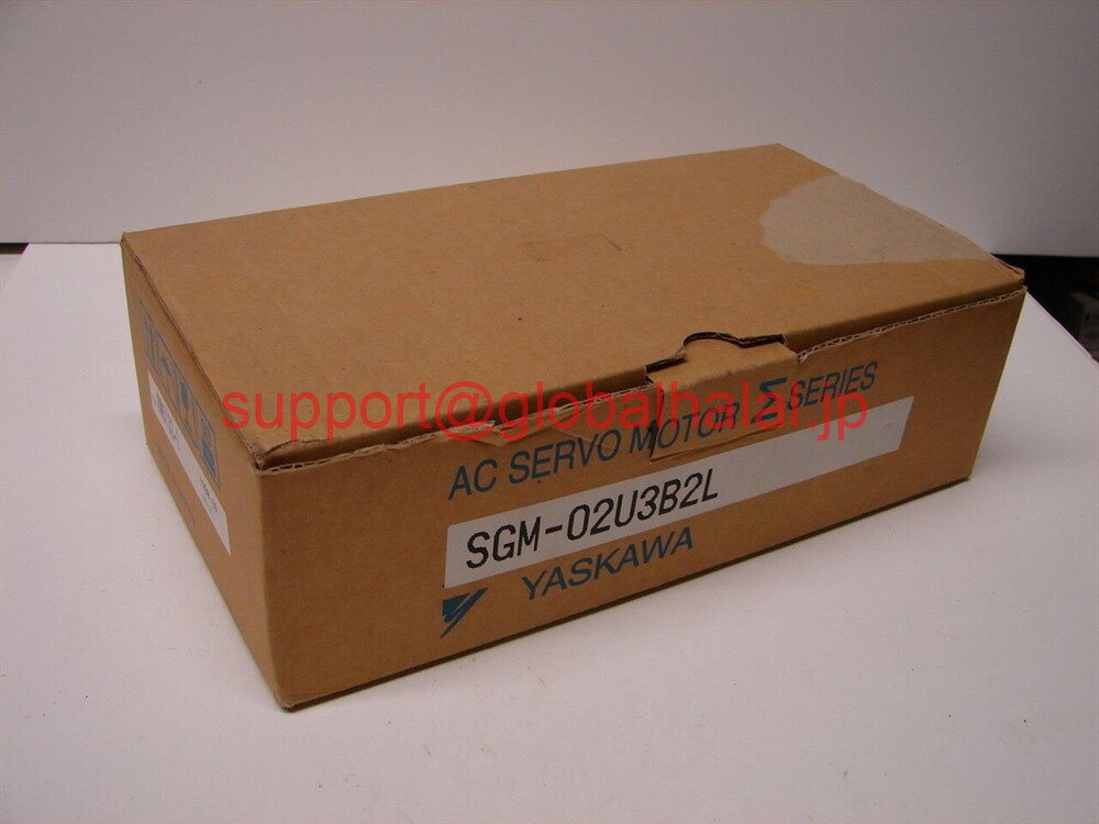 新品【東京発★適格請求書★税込】 YASKAWA サーボモータ SGM-02U3B2L 【6ヶ月保証】