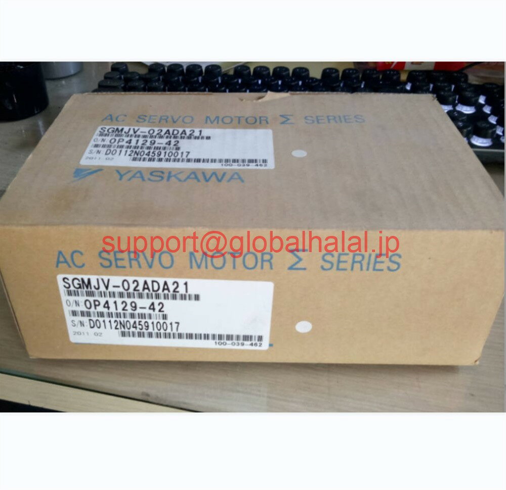 新品【東京発★適格請求書★税込】 YASKAWA サーボモーター SGMJV-02ADA21 【6ヶ月保証】