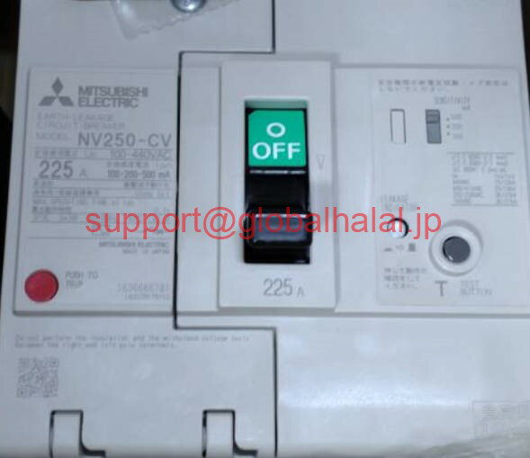 乐天商城 - 新品【東京発★適格請求書★税込】 三菱電機　NV250-CV 3P 225A 漏電遮断器【6ヶ月保証】