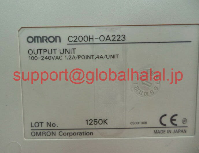 乐天商城 - 新品【東京発★適格請求書★税込】 OMRON 基本I/Oユニット C200H-OA223 【6ヶ月保証】