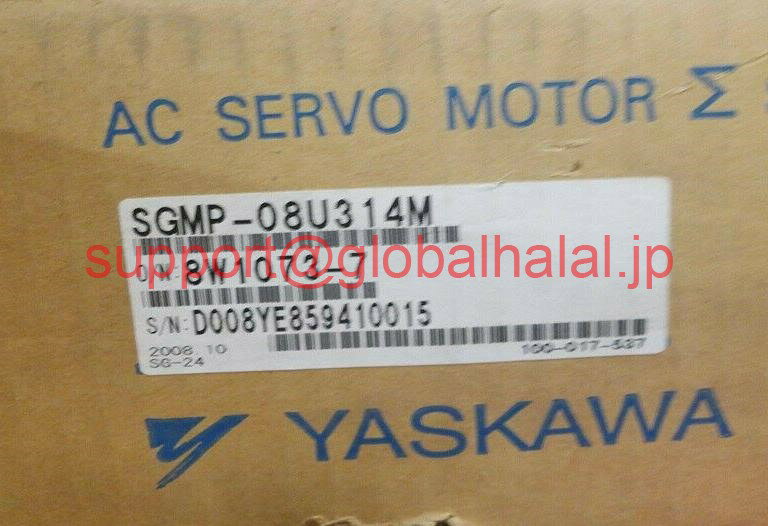 Liquid Crystal Protector - 新品【東京発★適格請求書★税込】 YASKAWA サーボモーター SGMP-08U314M 【6ヶ月保証】