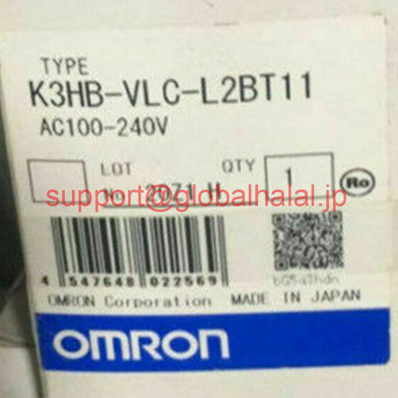 Panasonic - 新品【東京発★適格請求書★税込】 OMRON mVメータ K3HB-VLC-L2BT11 【6ヶ月保証】