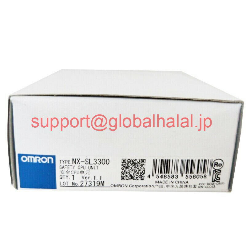 新品【東京発★適格請求書★税込】 OMRON セーフティCPUユニット NX-SL3300 【6ヶ月保証】