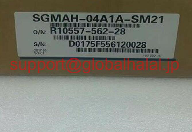FUJITSU - 新品【東京発★適格請求書★税込】 YASKAWA サーボモーター SGMAH-04A1A-SM21 【6ヶ月保証】