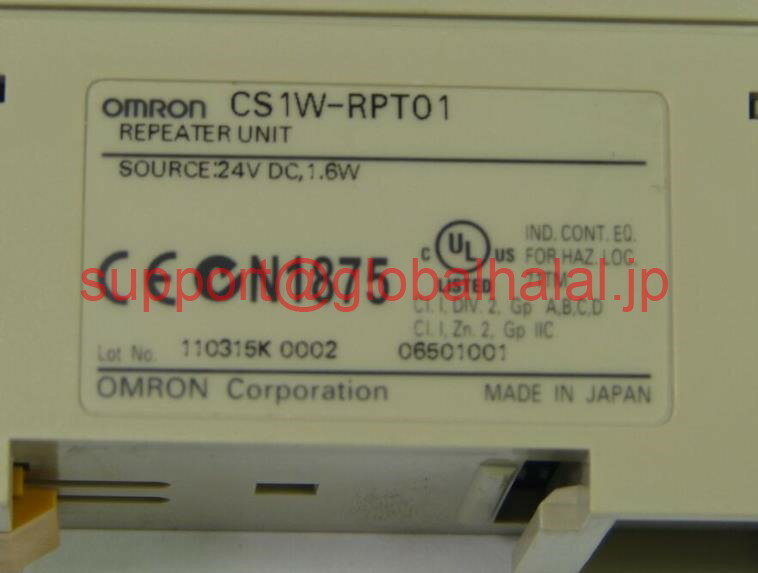 新品【東京発★適格請求書★税込】 OMRON プログラマブルコントローラ CS1W-RPT01 【6ヶ月保証】