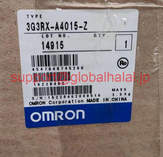 HITACHI - 新品【東京発★適格請求書★税込】 OMRON 高機能型汎用インバータ 3G3RX-A4015-Z 【6ヶ月保証】