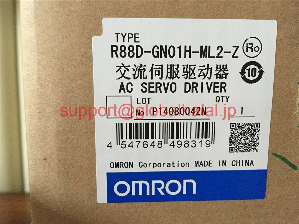 新品【東京発★適格請求書★税込】 OMRON サーボドライバ R88D-GN01H-ML2-Z 【6ヶ月保証】