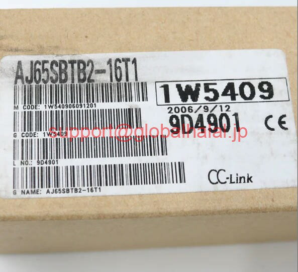 SHARP - 新品【東京発★適格請求書★税込】 三菱 CC-Link 入出力ユニット AJ65SBTB2-16T1 【6ヶ月保証】
