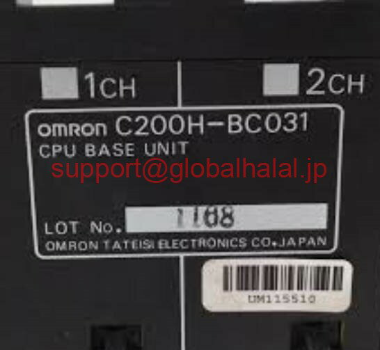 HITACHI - 新品【東京発★適格請求書★税込】 OMRON プログラマブルコントローラαシリーズ C200H-BC031 【6ヶ月保証】