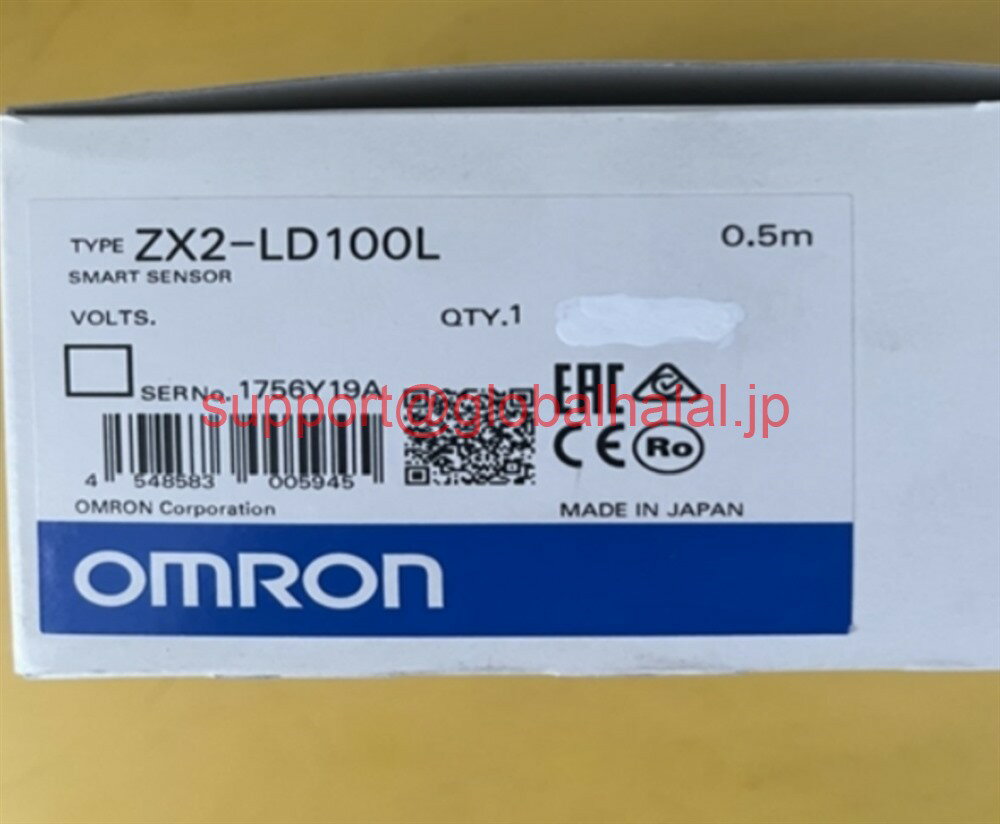 Rakuten - 新品【東京発★適格請求書★税込】 OMRON スマートセンサ ZX2-LD100L 【6ヶ月保証】
