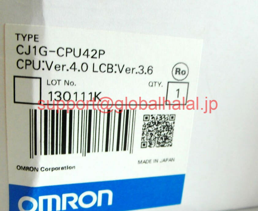 新品【東京発★適格請求書★税込】 OMORN CPUユニット CJ1G-CPU42P 【6ヶ月保証】