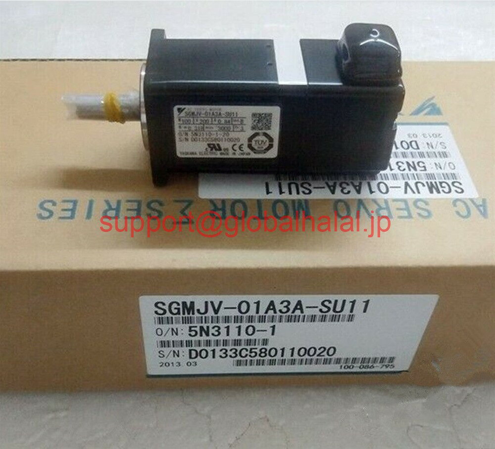 新品【東京発★適格請求書★税込】 YASKAWA サーボモーター SGMJV-01A3A-SU11 【6ヶ月保証】
