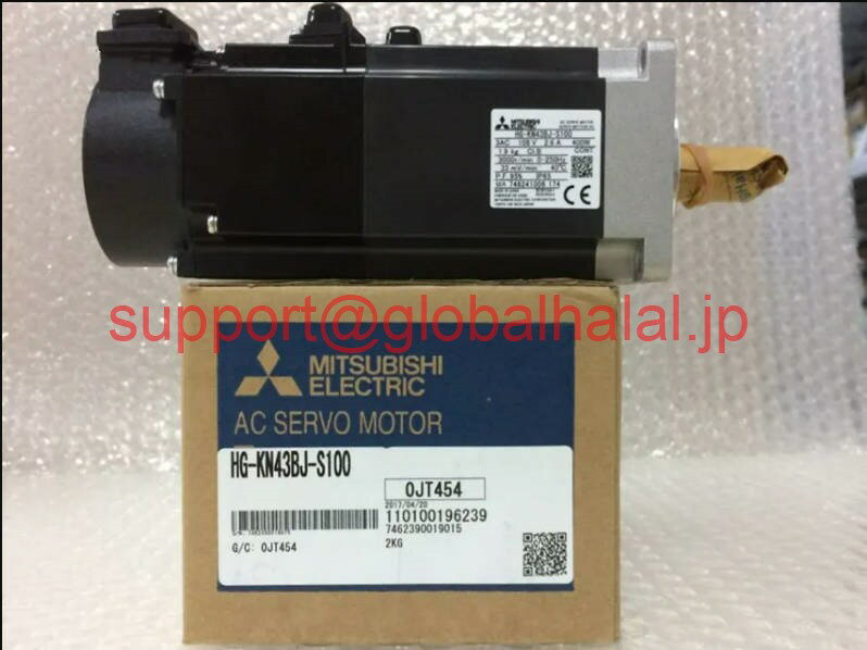 新品【東京発★適格請求書★税込】 三菱 サーボモーター HG-KN43BJ-S100 【6ヶ月保証】（楽天・Global Halal Japan）