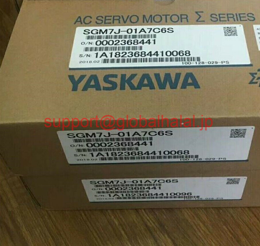 新品【東京発★適格請求書★税込】 安川 サーボモーター SGM7J-01A7C6S 【6ヶ月保証】