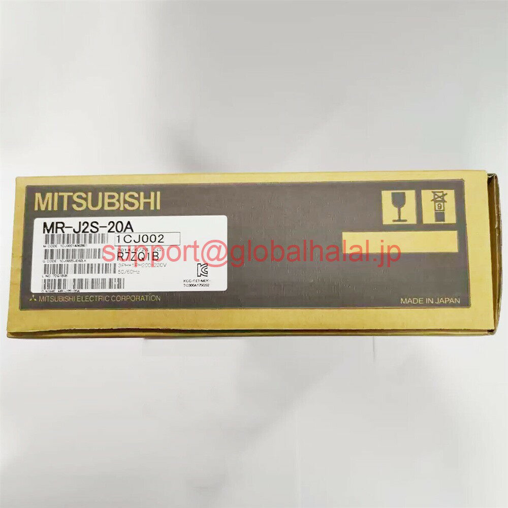 新品【東京発★適格請求書★税込】MITSUBISHI/ 三菱 MR-J2S-20A サーボアンプ 【6ヶ月保証】