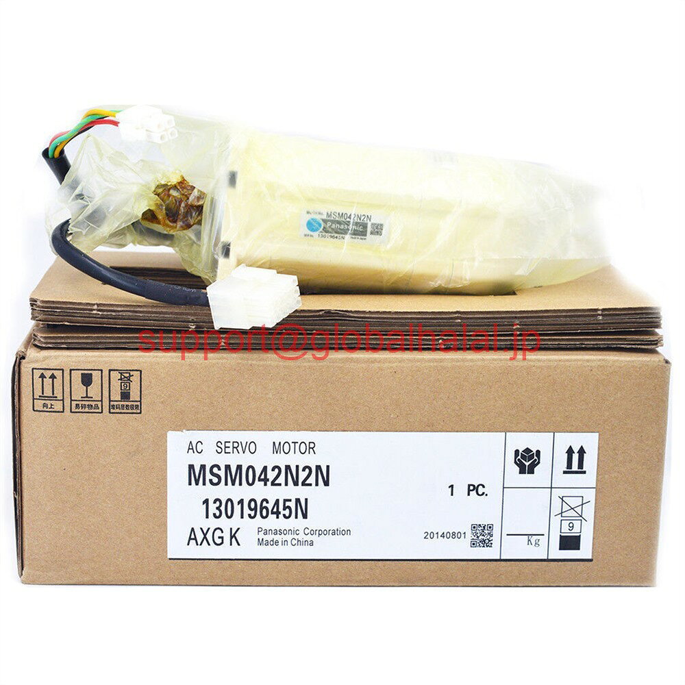 Panasonic - 新品【東京発★適格請求書★税込】 Panasonic サーボモーター MSM042N2N 【6ヶ月保証】