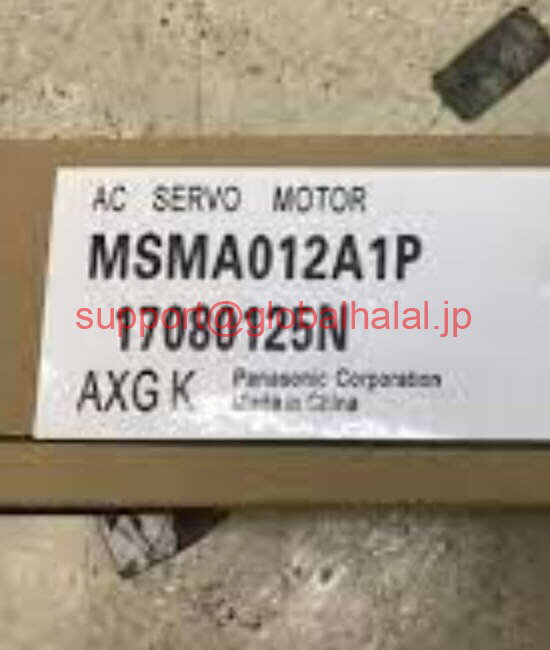新品【東京発★適格請求書★税込】 Panasonic サーボモーター MSMA012A1P 【6ヶ月保証】
