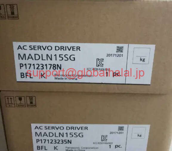 新品【東京発★適格請求書★税込】 Panasonic サーボドライバ MADLN15SG 【6ヶ月保証】