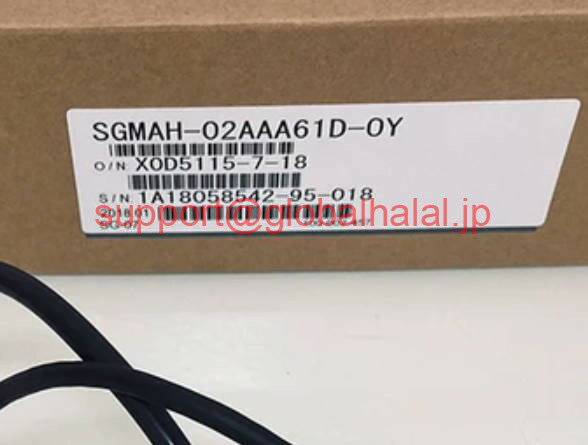 新品【東京発★適格請求書★税込】 安川 サーボモーター SGMAH-02AAA61D-0Y 【6ヶ月保証】