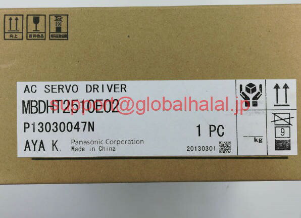 新品【東京発★適格請求書★税込】 Panasonic サーボドライバ MBDHT2510E02 【6ヶ月保証】