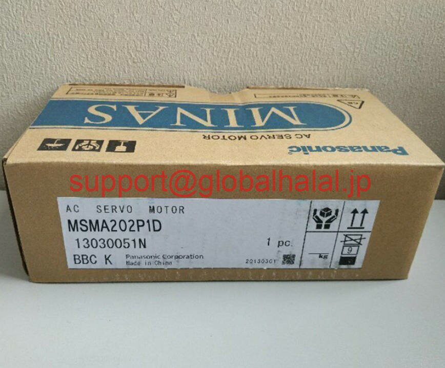 新品【東京発★適格請求書★税込】 Panasonic サーボモーター MSMA202P1D 【6ヶ月保証】